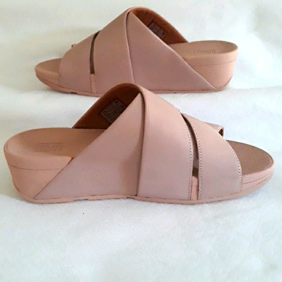 Fitflop Shoes - FitFlops Mocca Novaweave Slide Sandals